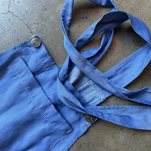 Iridescent Blue Jumpsuit - Picture 5 of 5